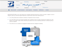 Tablet Screenshot of equinoxe-software.fr